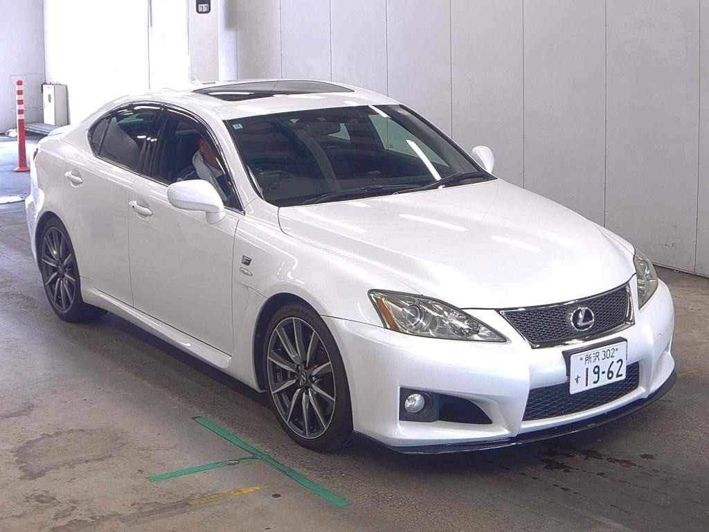Lexus Is F 2008 z aukcji japońskiej
