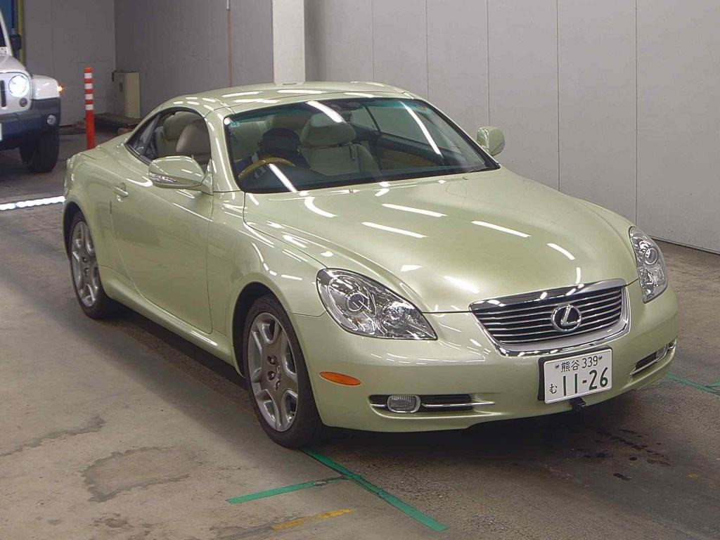 Lexus SC 2008 z aukcji japońskiej