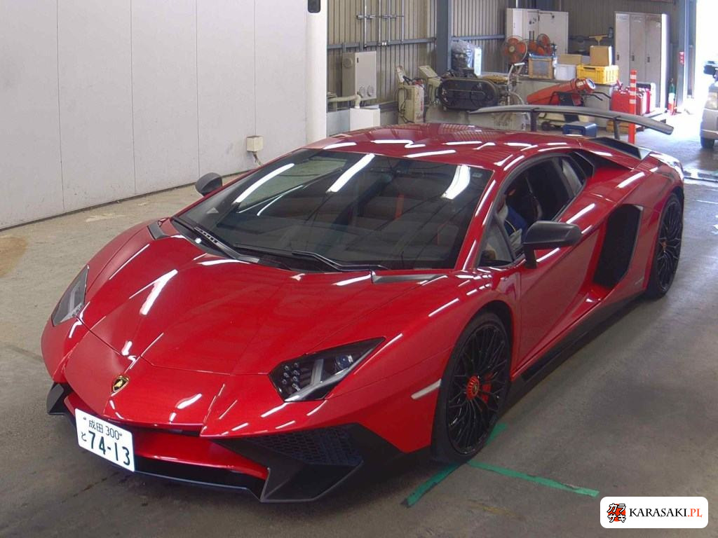 Lamborghini Aventador 2015 z aukcji japońskiej