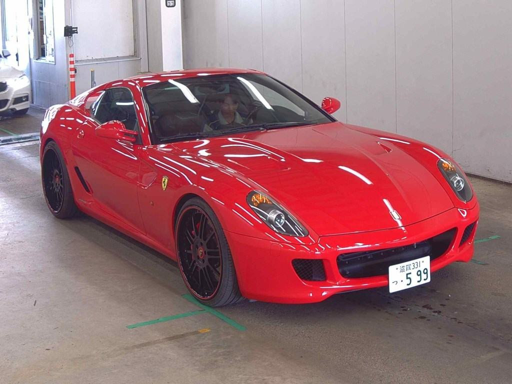 Ferrari 599 2006 z aukcji japońskiej