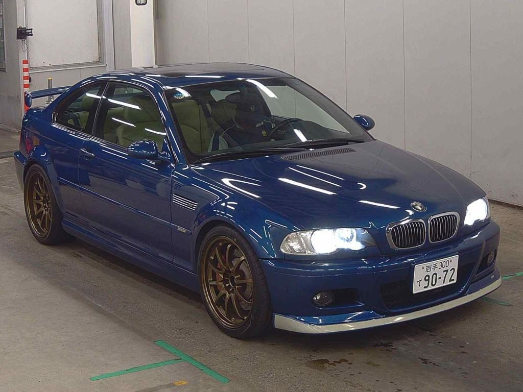 BMW M3 2002 z aukcji japońskiej