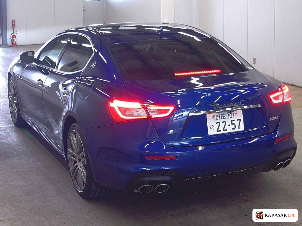 Maserati Ghibli 2017 z aukcji japońskiej