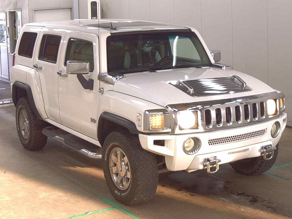 Hummer H3 z aukcji japońskiej