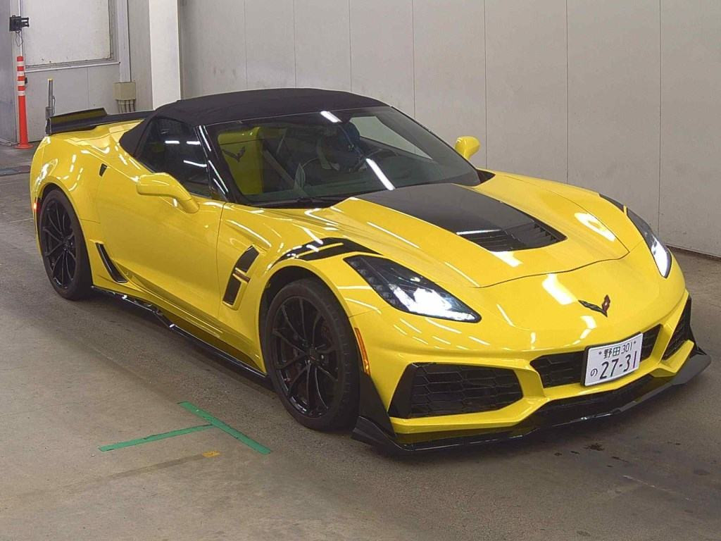 Chevrolet Corvette 2017 z aukcji japońskiej