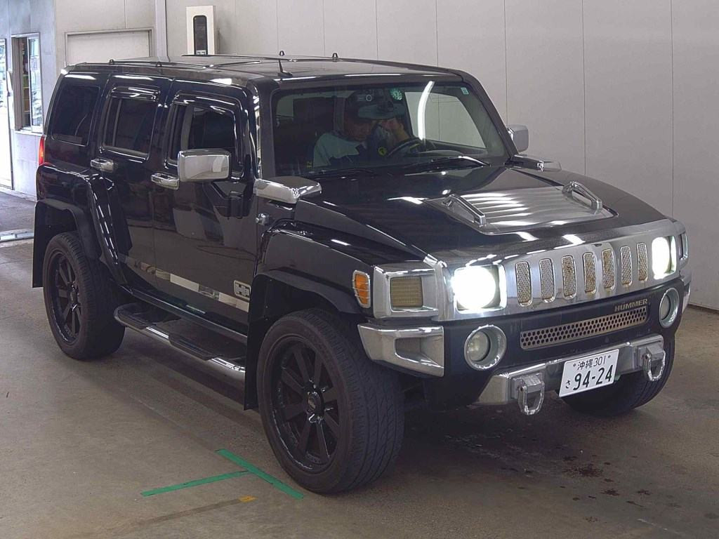 Hummer H3 2005 z aukcji japońskiej