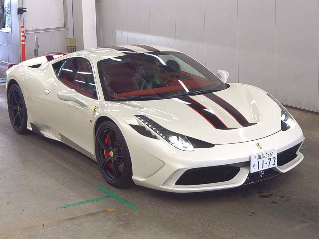 Ferrari 458 Speciale 2016 z aukcji japońskiej