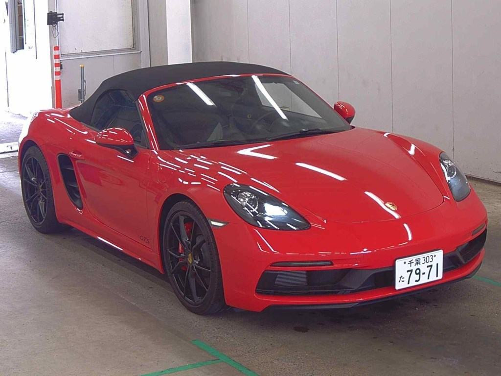 Porsche 718 Boxster 2018 z aukcji japońskiej