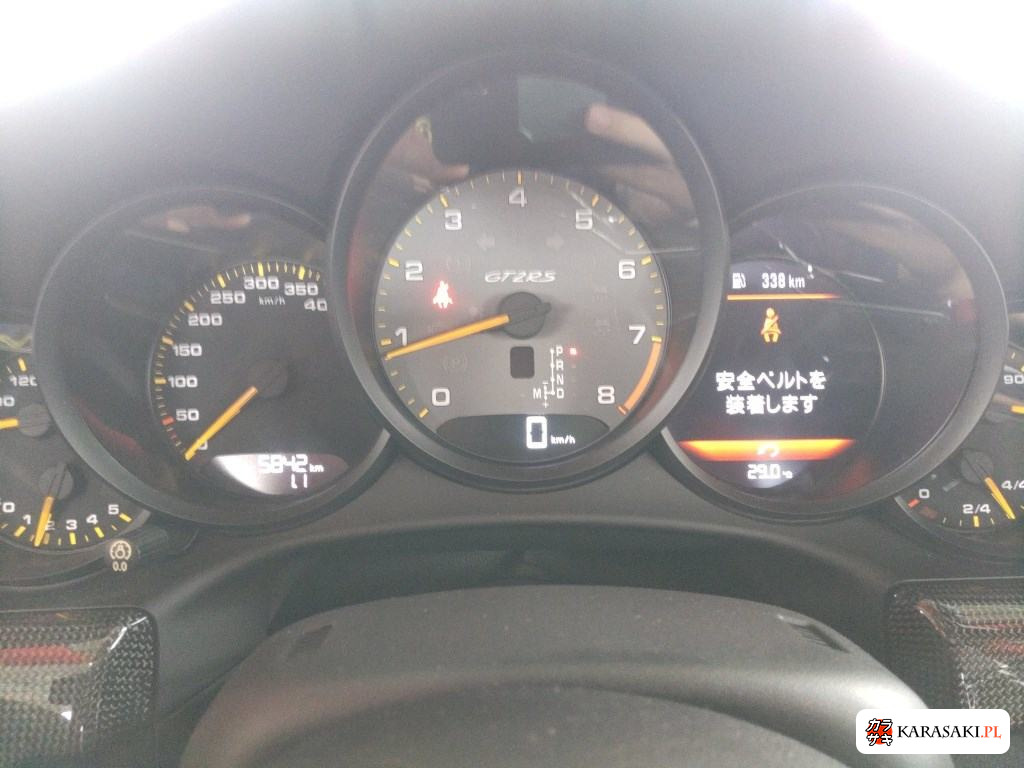 Porsche 911 2019 z aukcji japońskiej