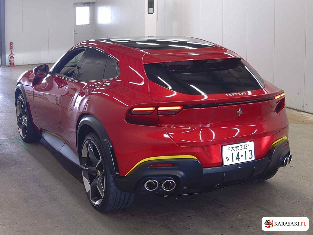 Ferrari Purosangue 2024 z aukcji japońskiej