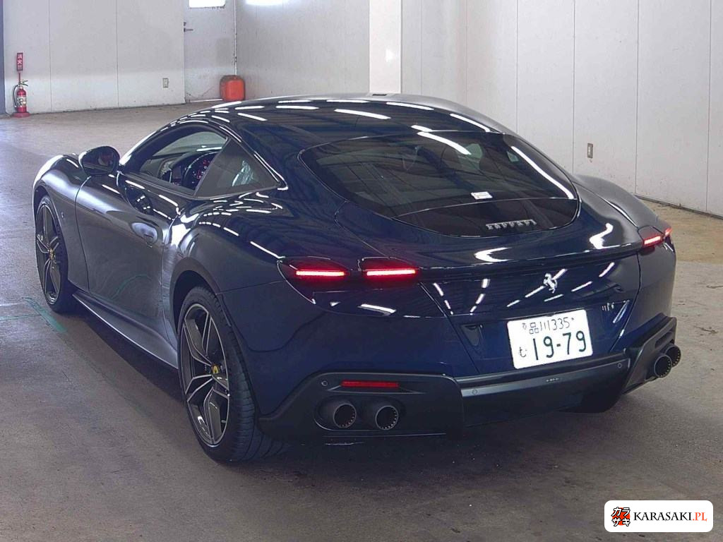 Ferrari Roma 2021 z aukcji japońskiej