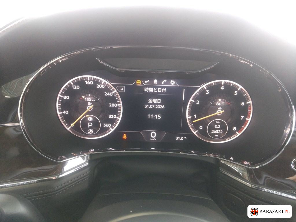 Bentley Continental 2019 z aukcji japońskiej