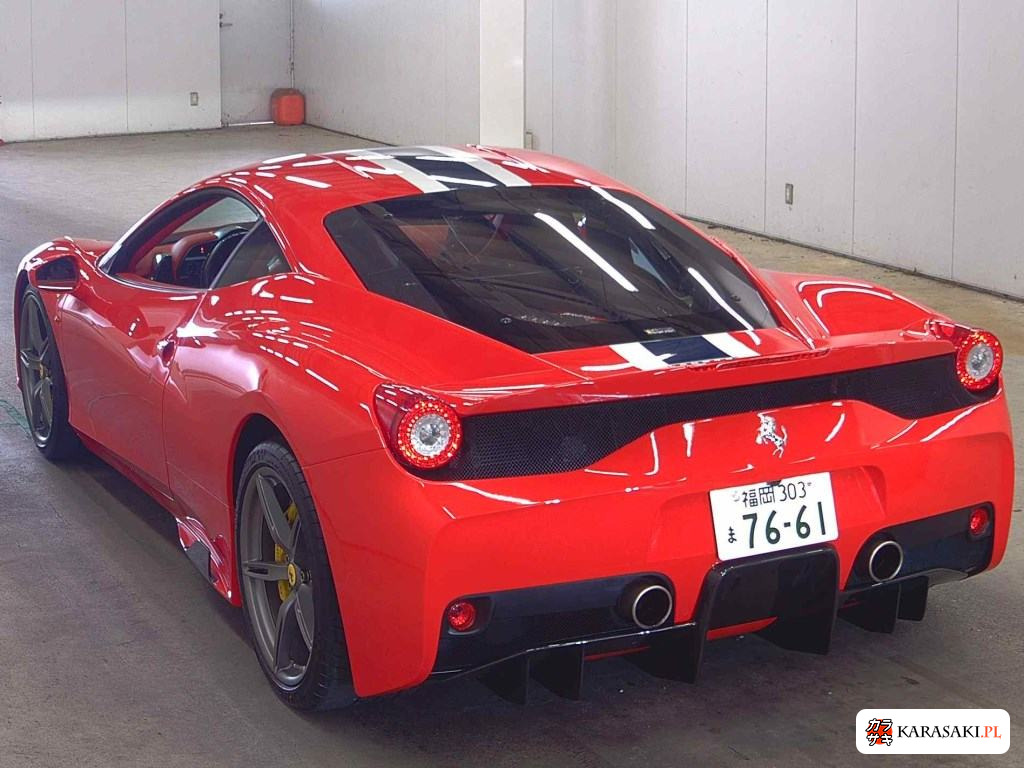 Ferrari 458 Speciale 2015 z aukcji japońskiej