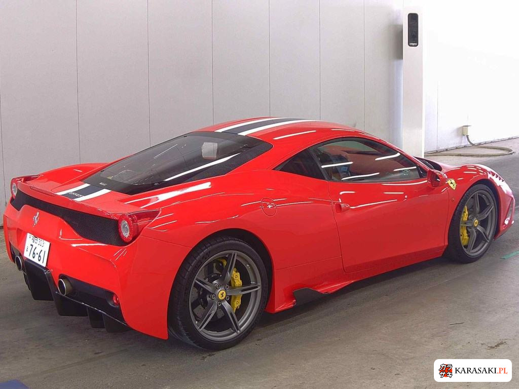 Ferrari 458 Speciale 2015 z aukcji japońskiej