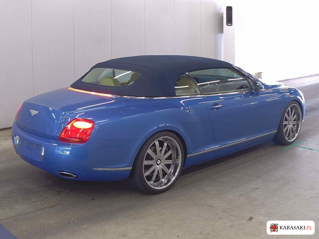 Bentley Continental 2007 z aukcji japońskiej