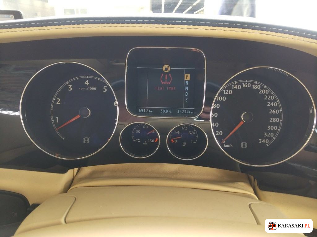 Bentley Continental 2007 z aukcji japońskiej