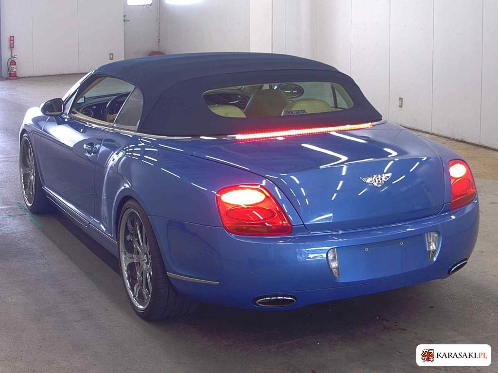 Bentley Continental 2007 z aukcji japońskiej