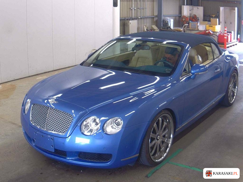 Bentley Continental 2007 z aukcji japońskiej