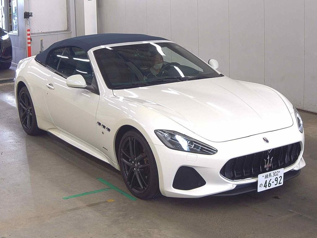 Maserati Grancabrio 2019 z aukcji japońskiej