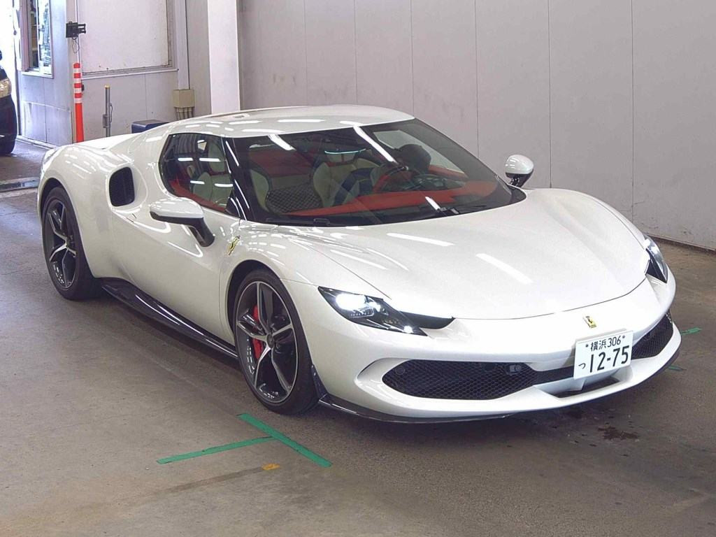 Ferrari 296GTB 2024 z aukcji japońskiej