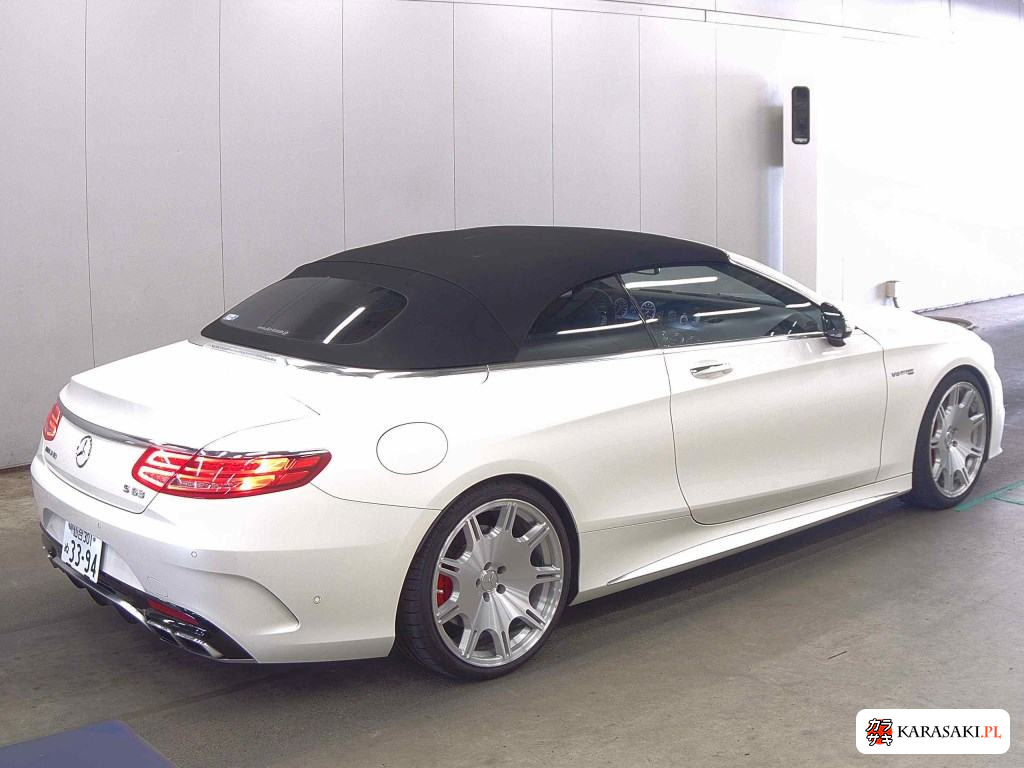2017 Mercedes-AMG S-Class Op 4WD S63 4MATIC Cabriolet 4