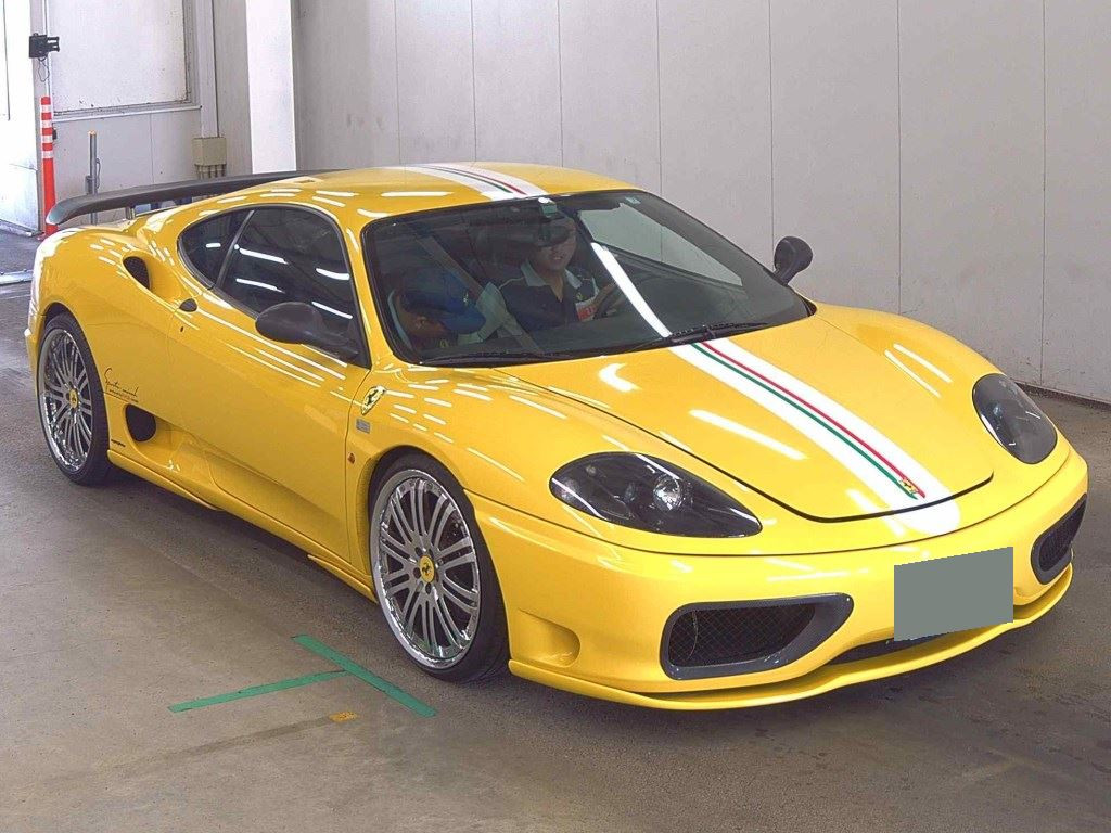 Ferrari 360 2002 z aukcji japońskiej