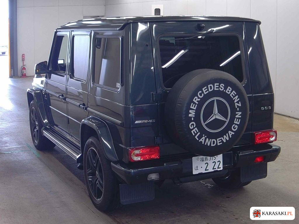 Mercedes AMG G-Class 2018 z aukcji japońskiej