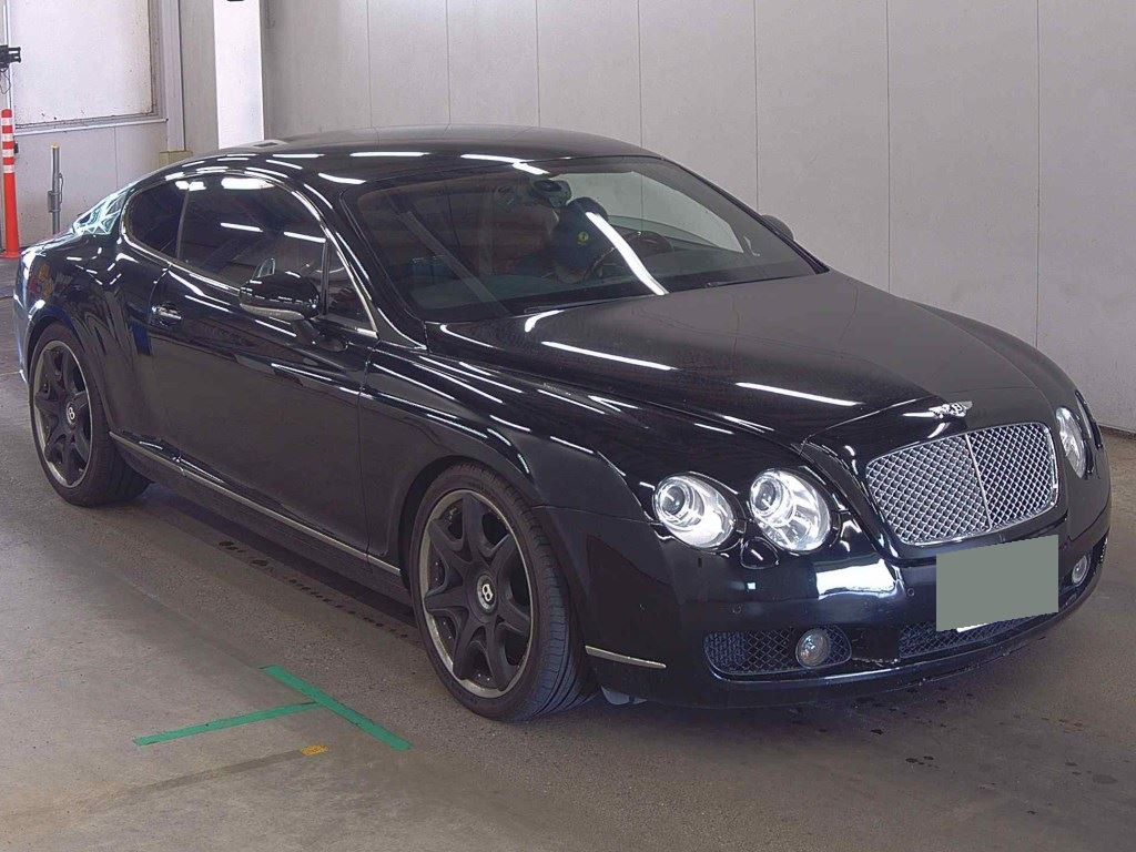 Bentley Continental 2007 z aukcji japońskiej