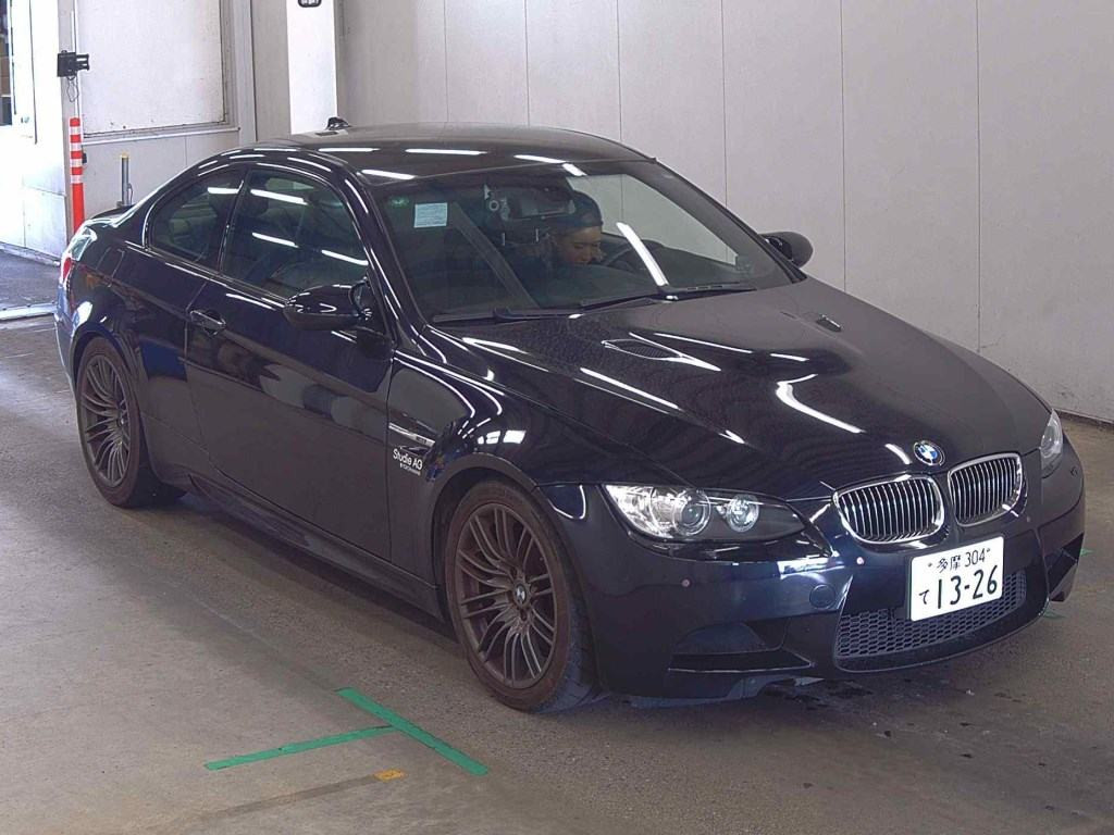 BMW M3 2009 z aukcji japońskiej