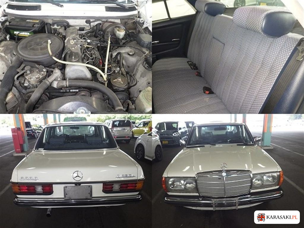Mercedes Benz Medium Class 1978 z aukcji japońskiej