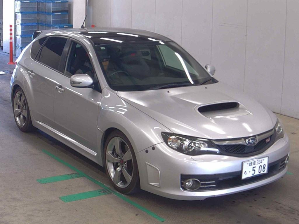 Subaru Impreza 2007 z aukcji japońskiej
