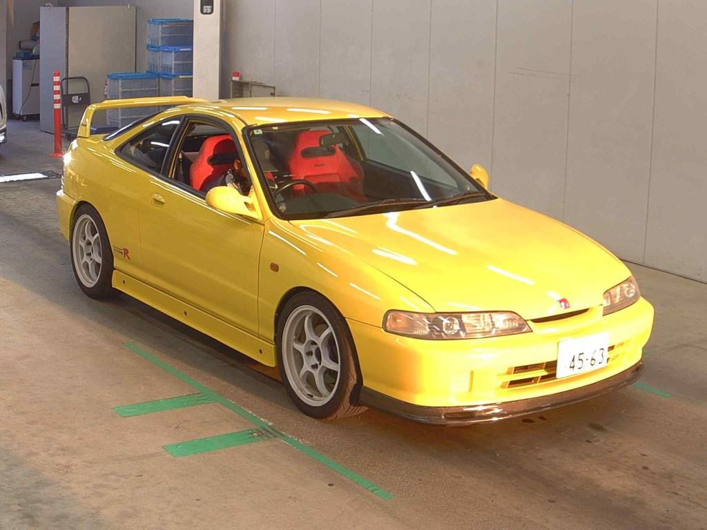 Honda Integra 1999 z aukcji japońskiej