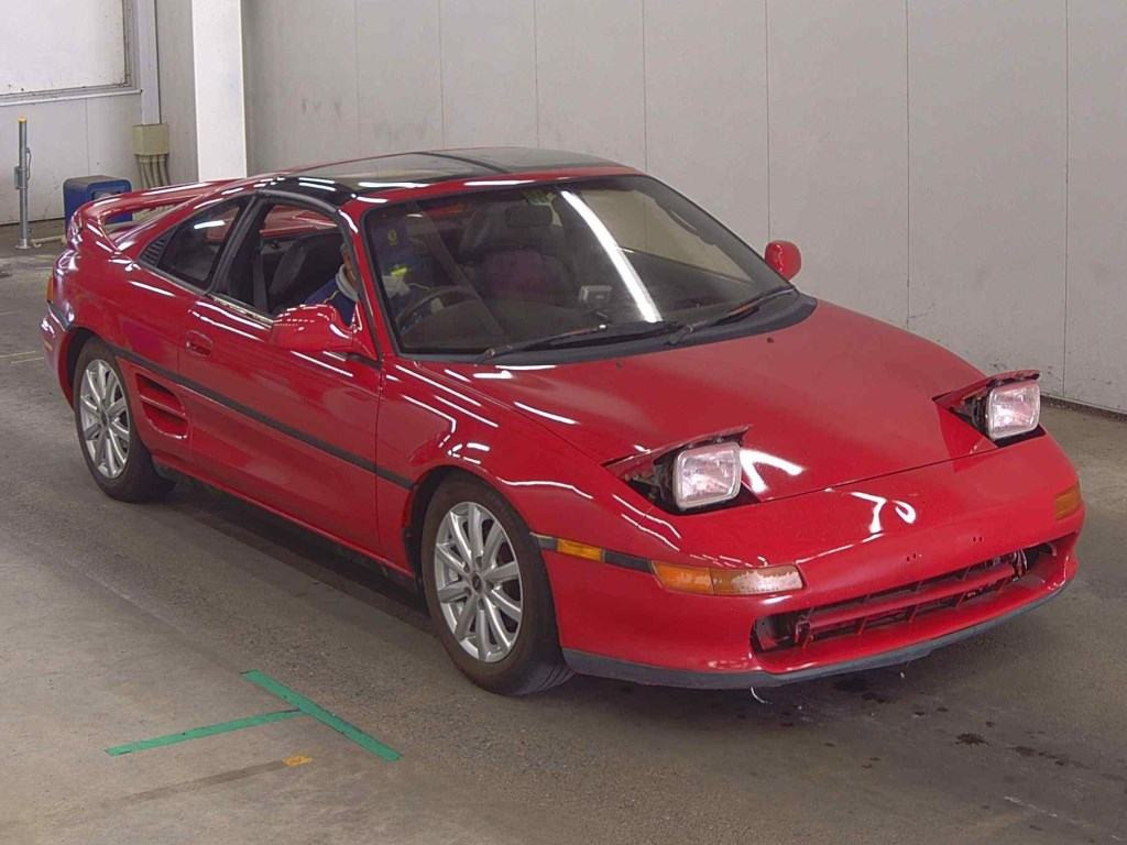 Toyota MR2 1989 z aukcji japońskiej
