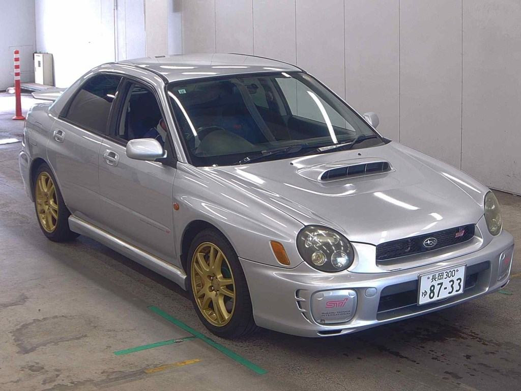 Subaru Impreza WRX 2001 z aukcji japońskiej