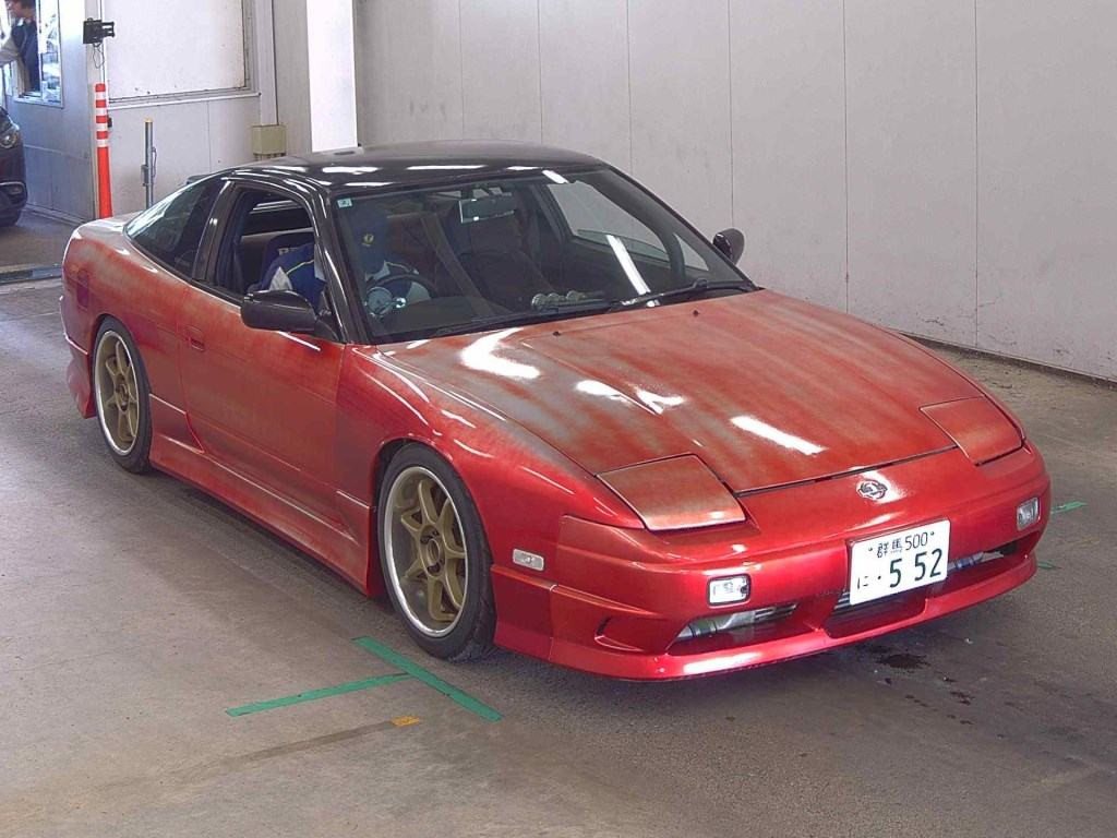 Nissan 180SX 1996 z aukcji japońskiej