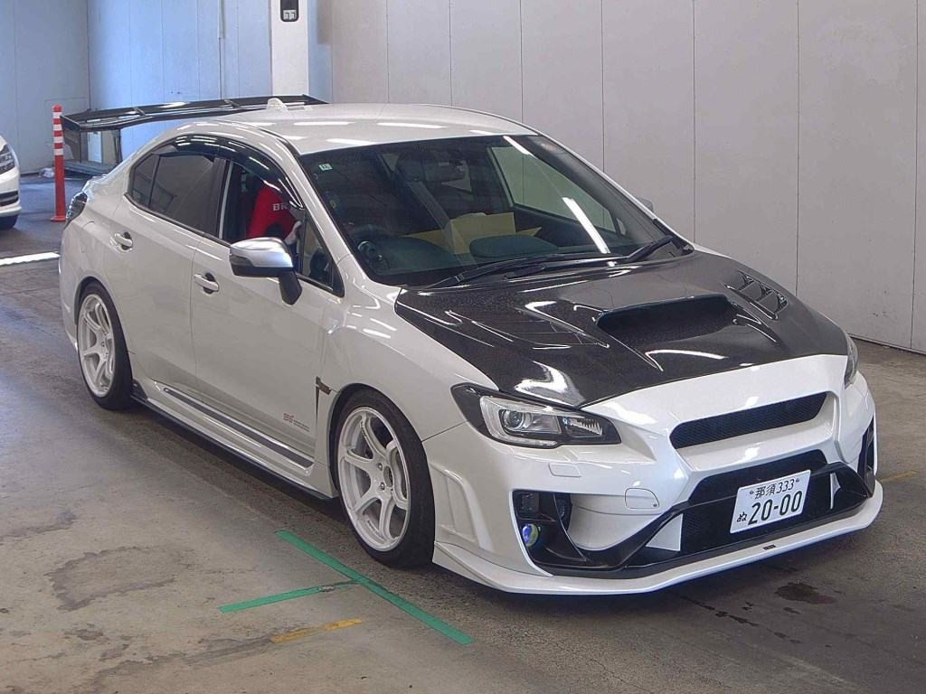 Subaru WRX STI 2014 z aukcji japońskiej