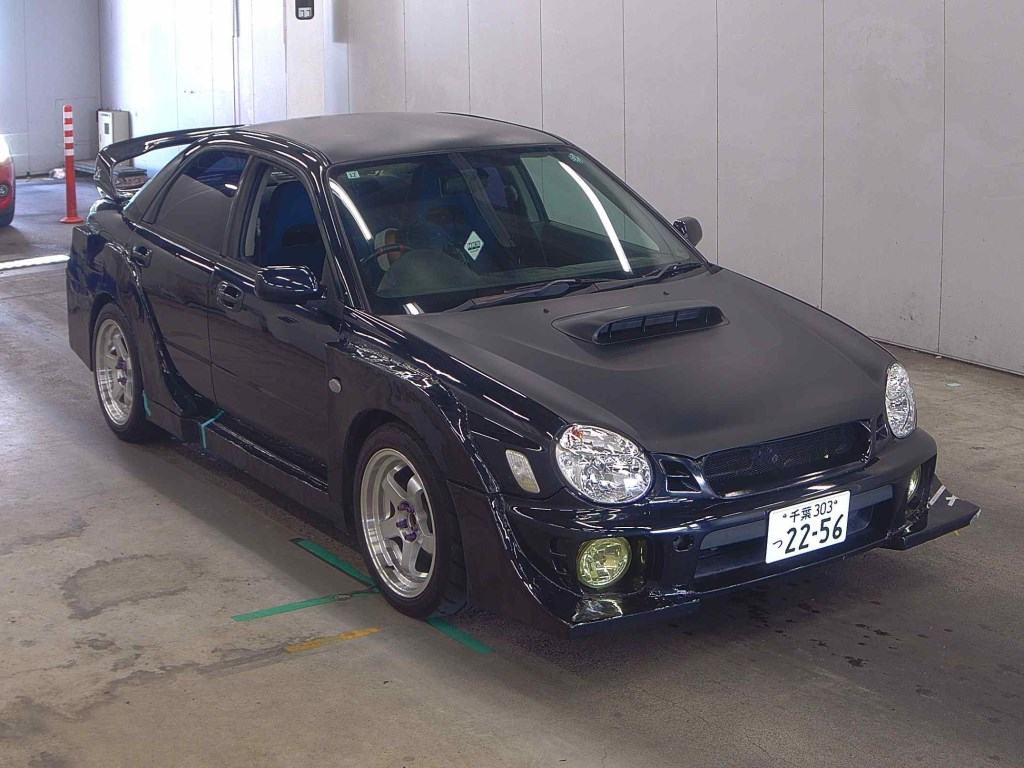 Subaru Impreza WRX 2001 z aukcji japońskiej