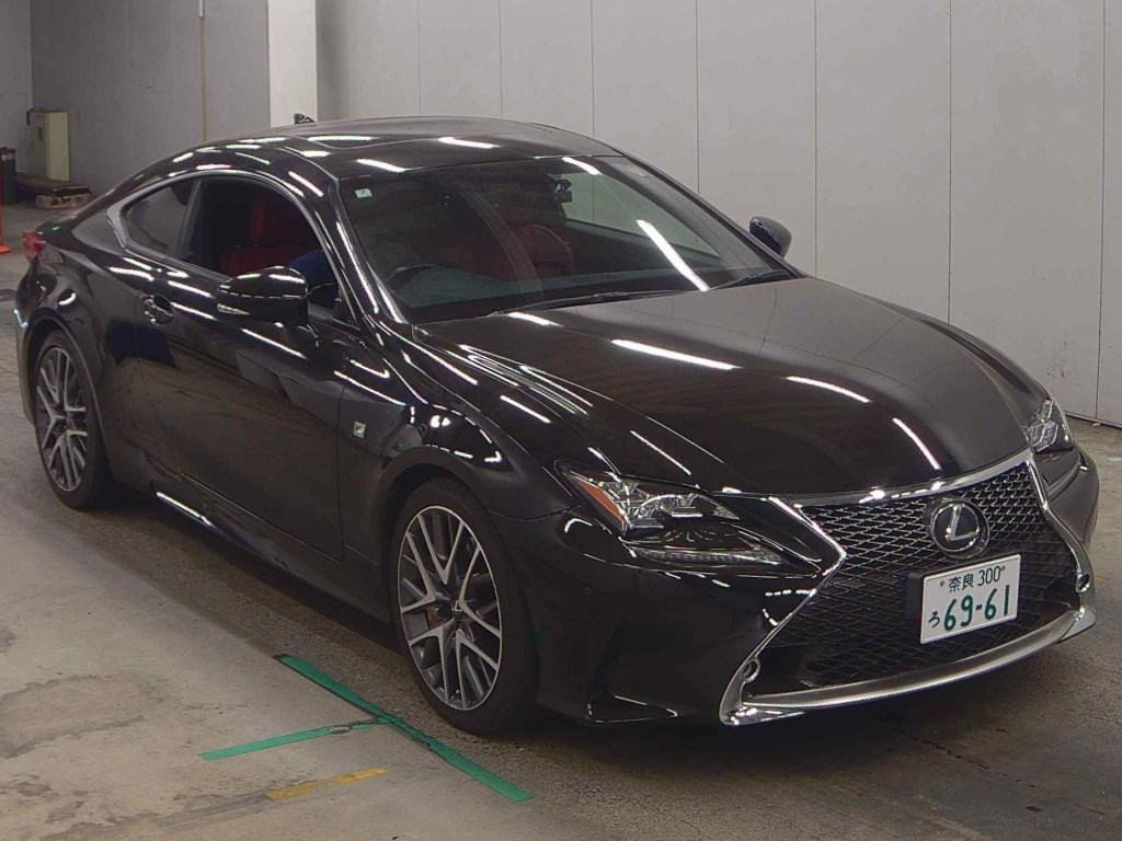 Lexus RC 2016 z aukcji japońskiej