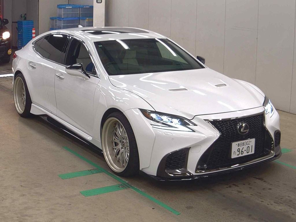 Lexus LS 2018 z aukcji japońskiej