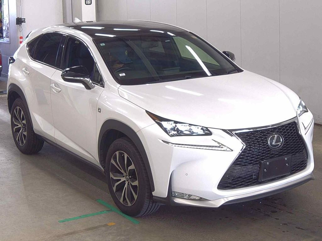 Lexus NX 2015 z aukcji japońskiej