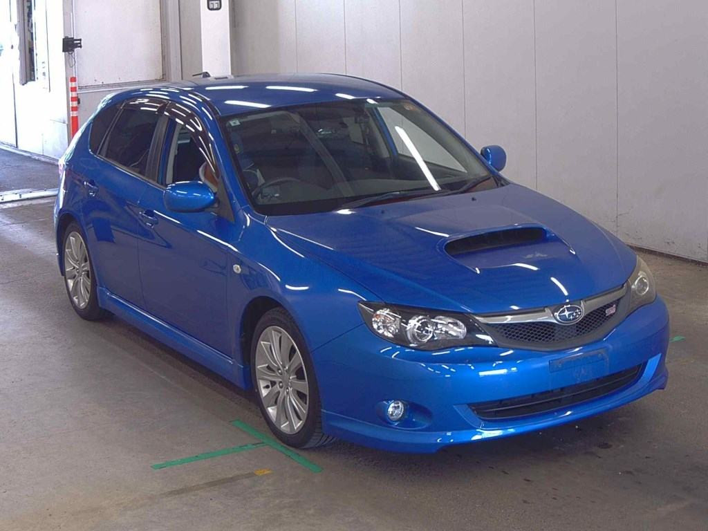 Subaru Impreza 2007 z aukcji japońskiej