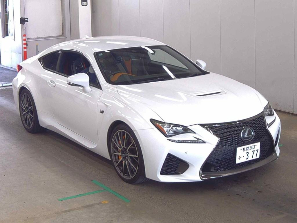 Lexus RC F 2016 z aukcji japońskiej