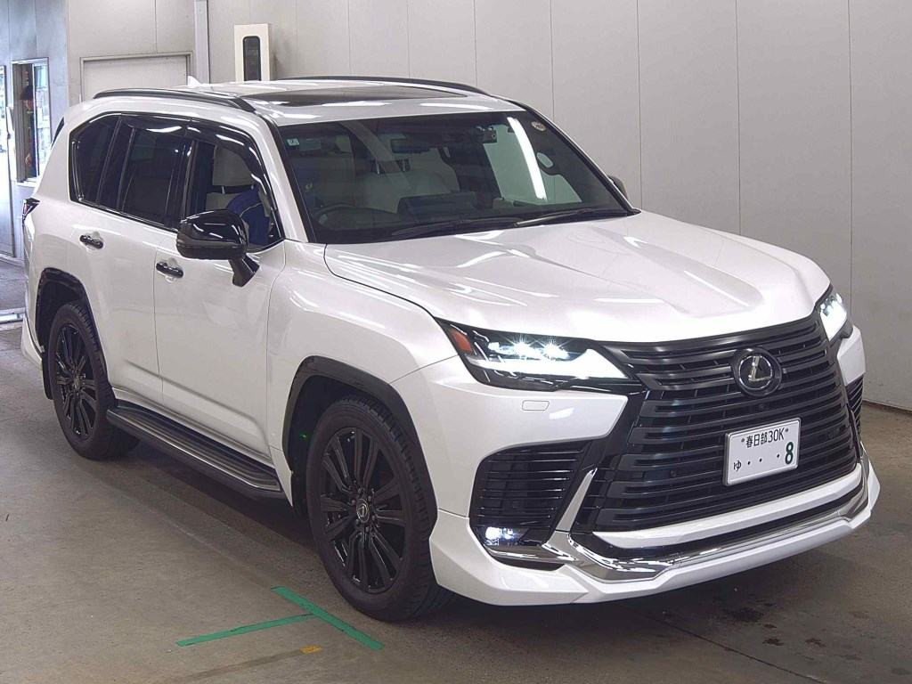 Lexus LX 2022 z aukcji japońskiej