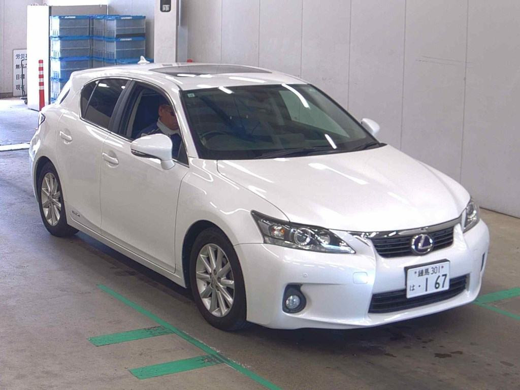 Lexus CT 2011 z aukcji japońskiej