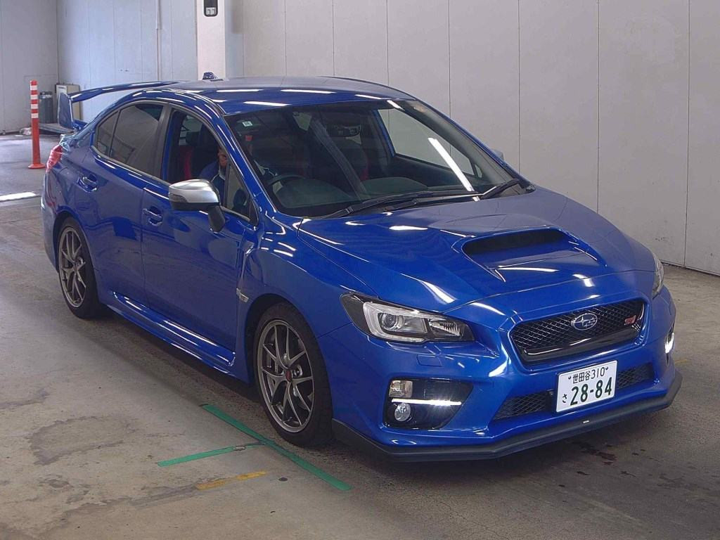 Subaru WRX STI 2016 z aukcji japońskiej