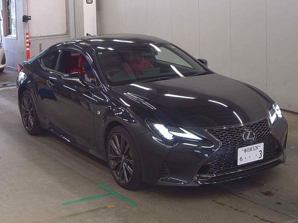 Lexus RC 2024 z aukcji japońskiej