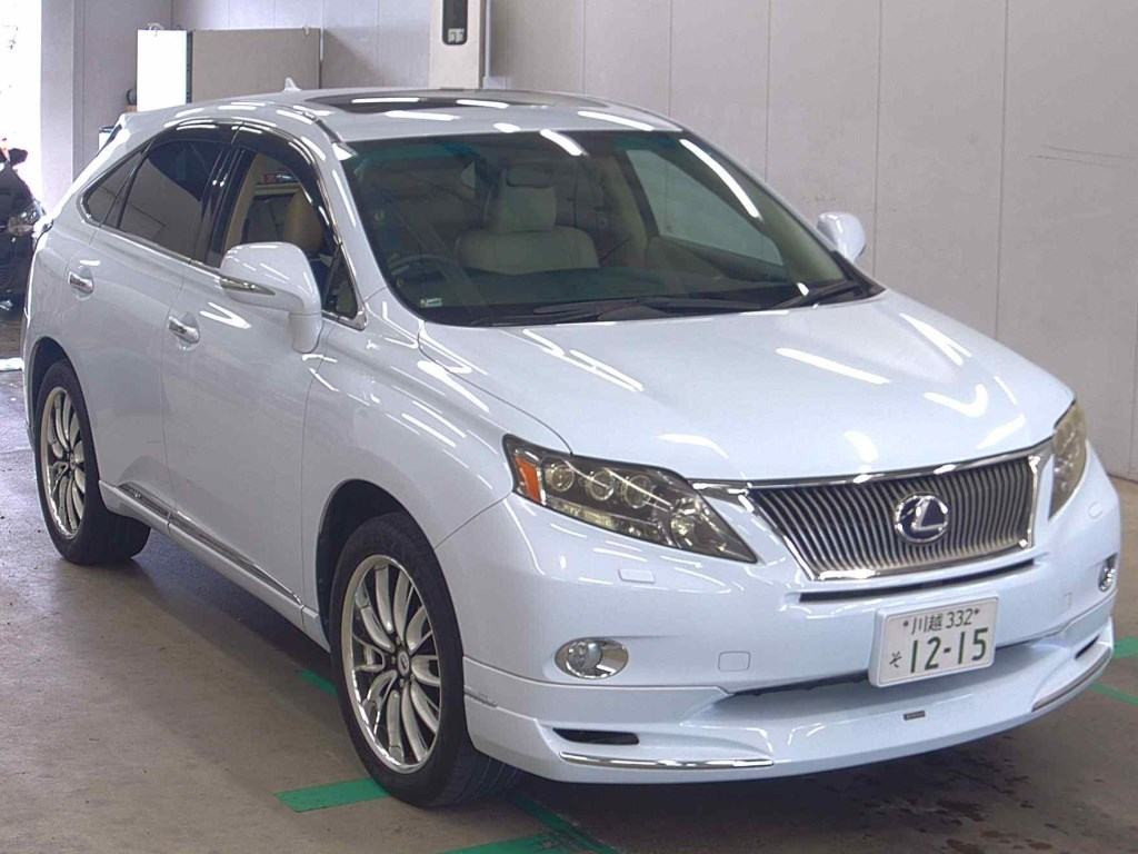 Lexus RX 2010 z aukcji japońskiej