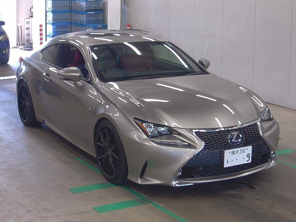 Lexus RC 2015 z aukcji japońskiej