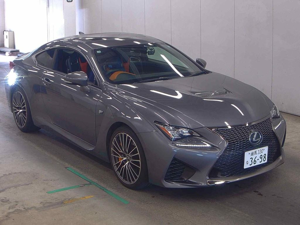 Lexus RC F 2016 z aukcji japońskiej