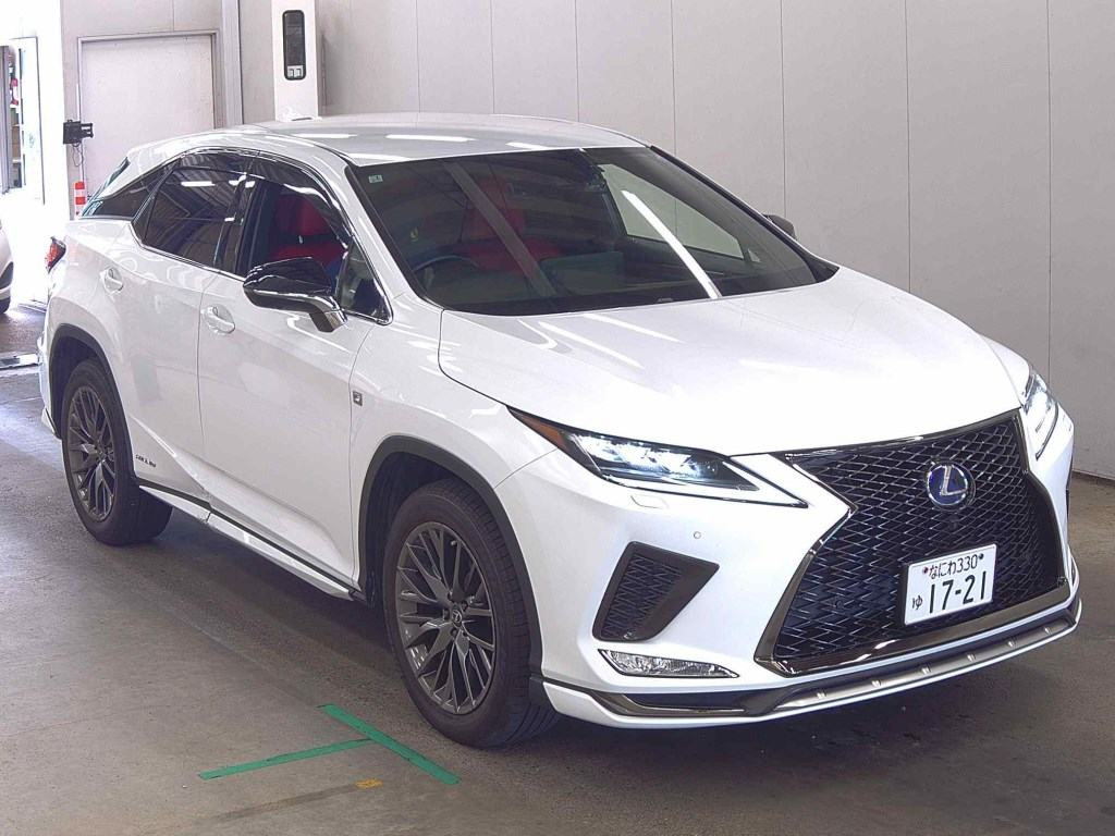 Lexus RX 2021 z aukcji japońskiej