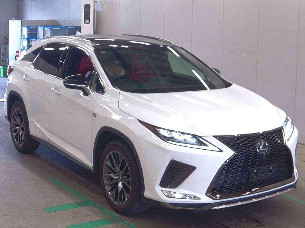 Lexus RX 2022 z aukcji japońskiej